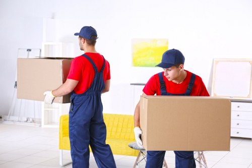 Warehouse storage aisle representing ethical business operations