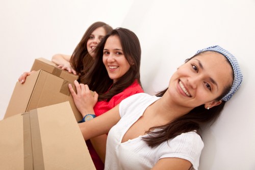 Storage staff reviewing a customer issue carefully