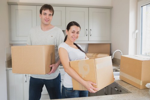 Secure storage space for students in Mortlake